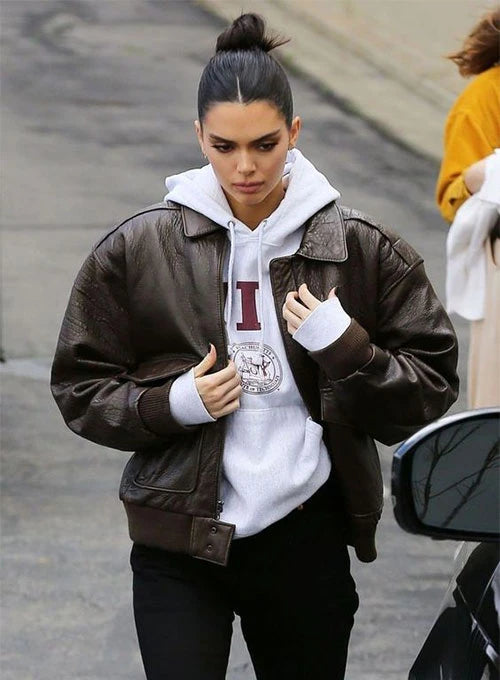 Kendall Jenner Leather Jacket