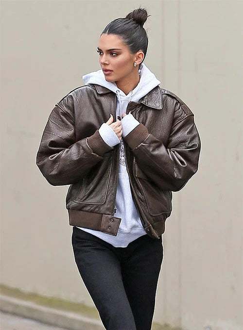 Kendall Jenner Leather Jacket