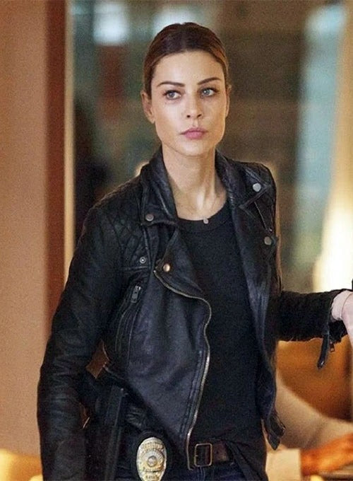 Lauren German Lucifer Black Leather Jacket