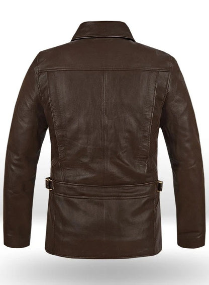 Leonardo DiCaprio Inception Brown Leather Jacket