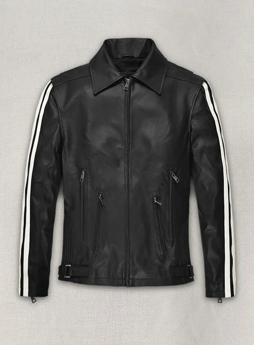 Robert Pattinson Stylish Leather Jacket