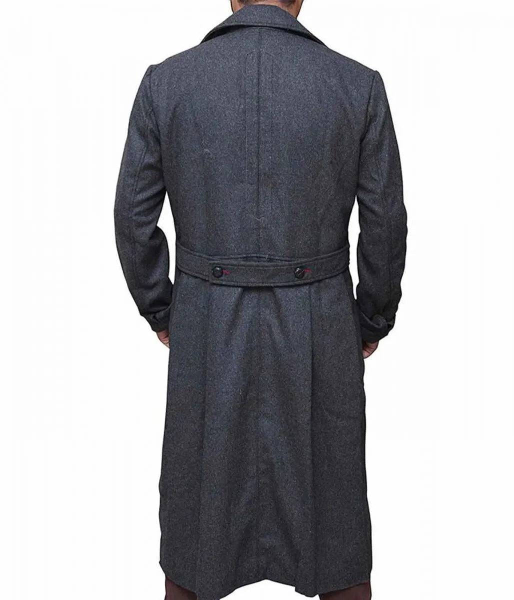 Benedict Cumberbatch Sherlock Holmes Wool Trench Coat