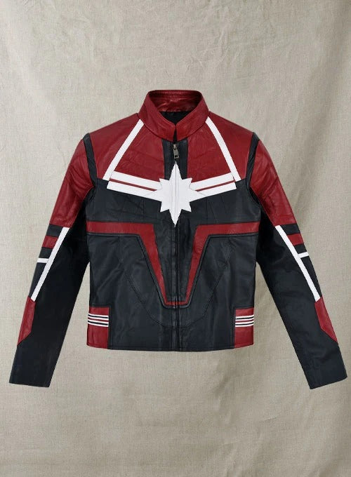 Captain Marvel Brie Larson Leather Jacket